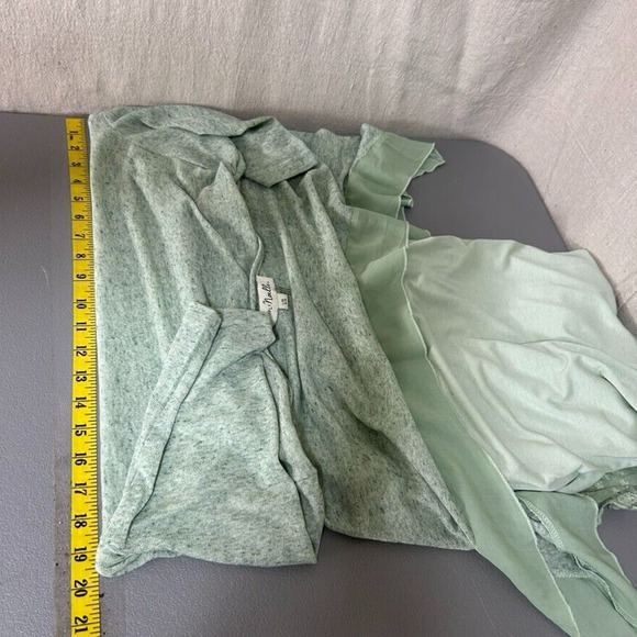 Simply Noelle Womens Fairy Tunic Top Size L/XL Lace Trim Boho Whimsical Green - Picture 9 of 11